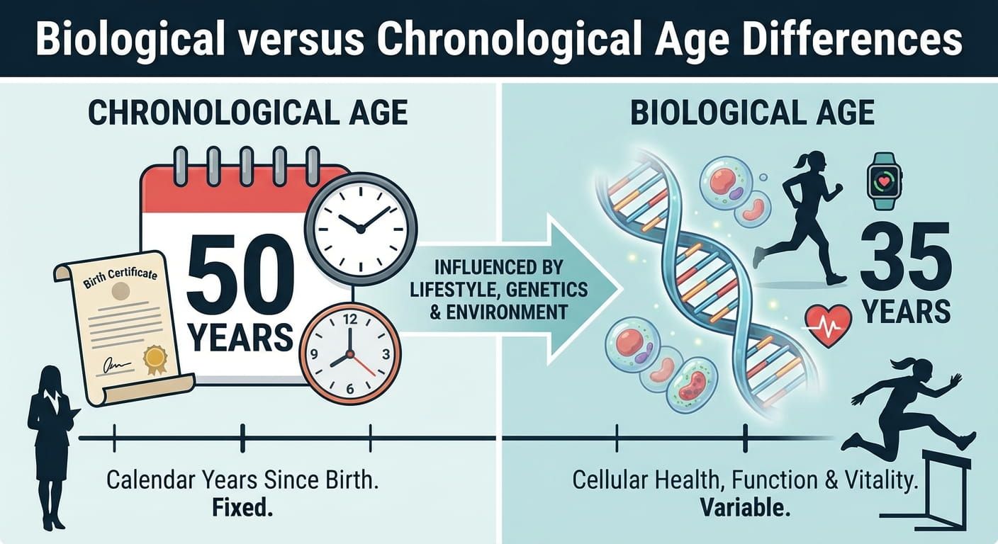 Biological versus Chronological Age Differences