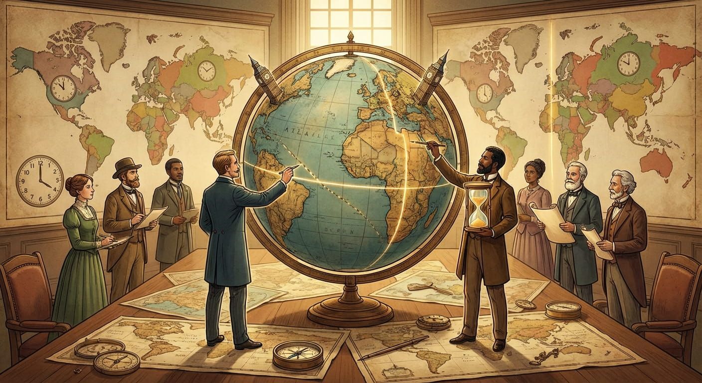 How Nations Set National Boundaries and Time