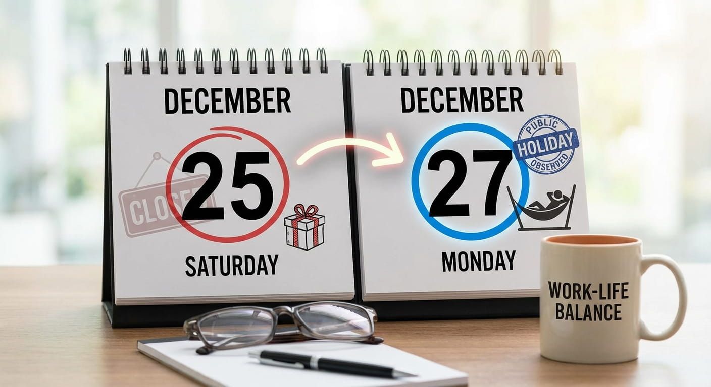 How Public Holiday Observed Dates Work