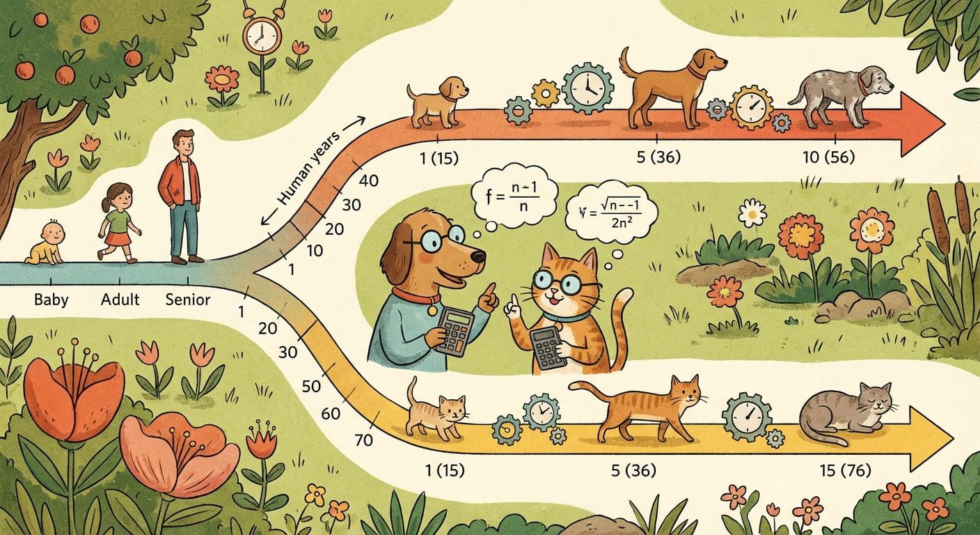 How to Calculate Dog and Cat Age