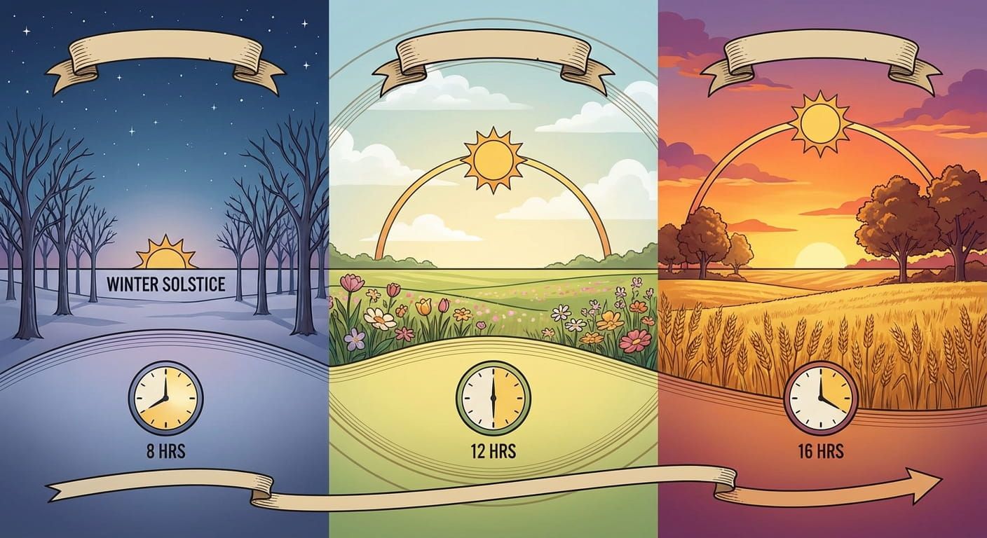 Seasonal Changes in Day Length