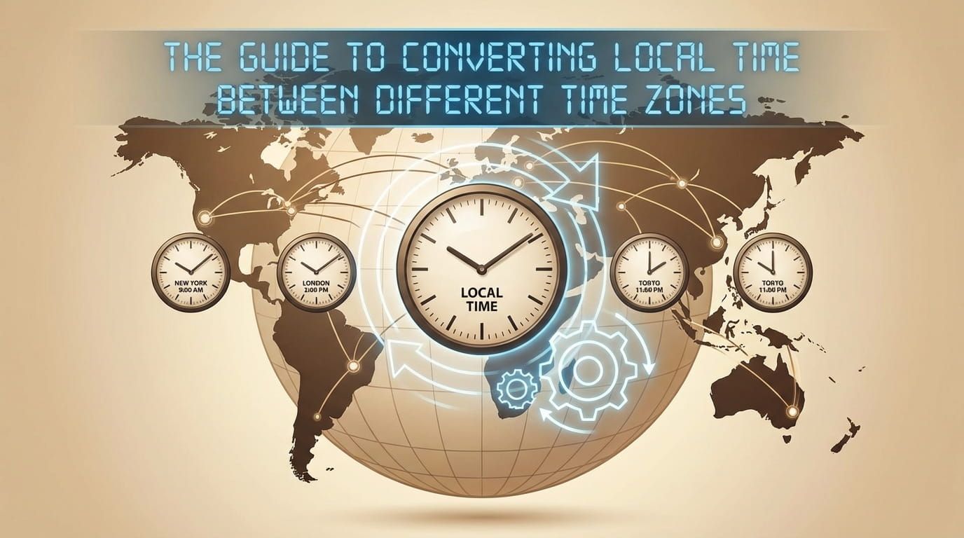 The Guide to Converting Local Time Between Different Time Zones