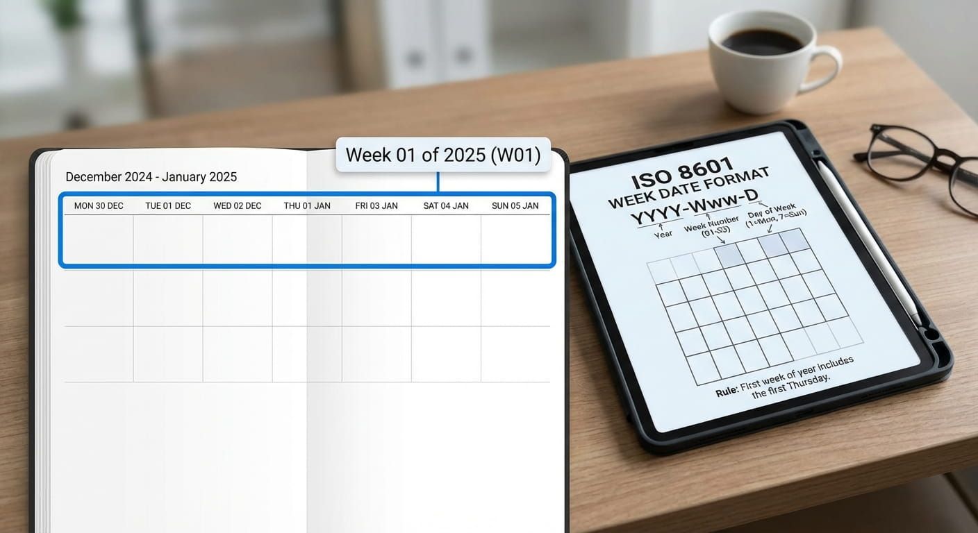 What is the ISO 8601 Week Date Standard
