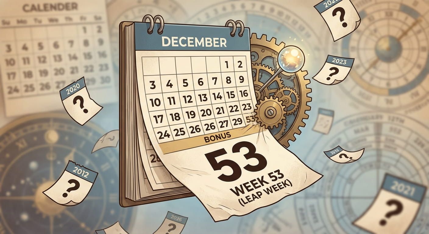 Why Some Years Have 53 Weeks